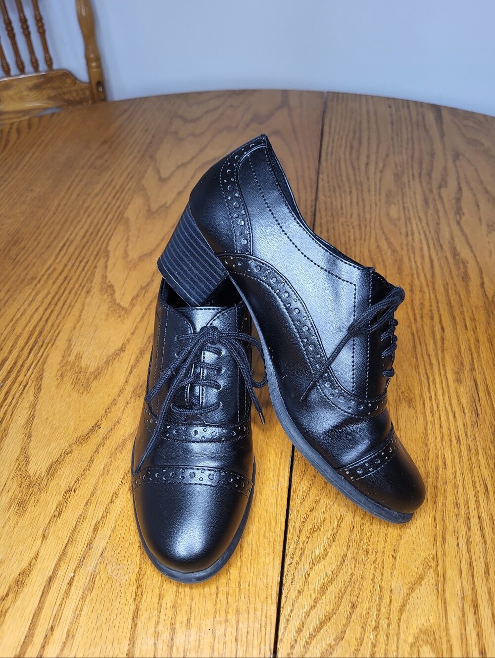 ✨️Predictions Comfort Plus Oxford Heels sz 6.5